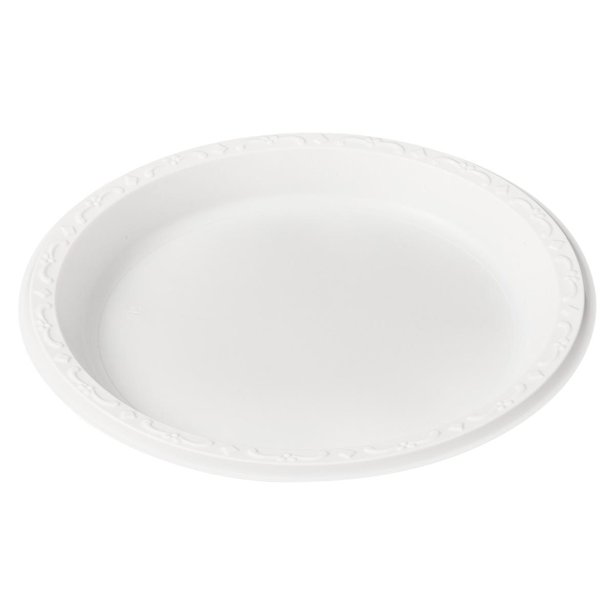 Victoria Bay Plate 9 IN MFPP White Round 400/Case