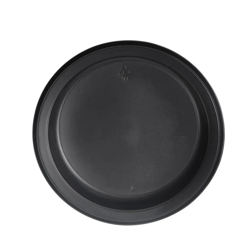 Victoria Bay Plate 9 IN Plastic Black Round 400/Case