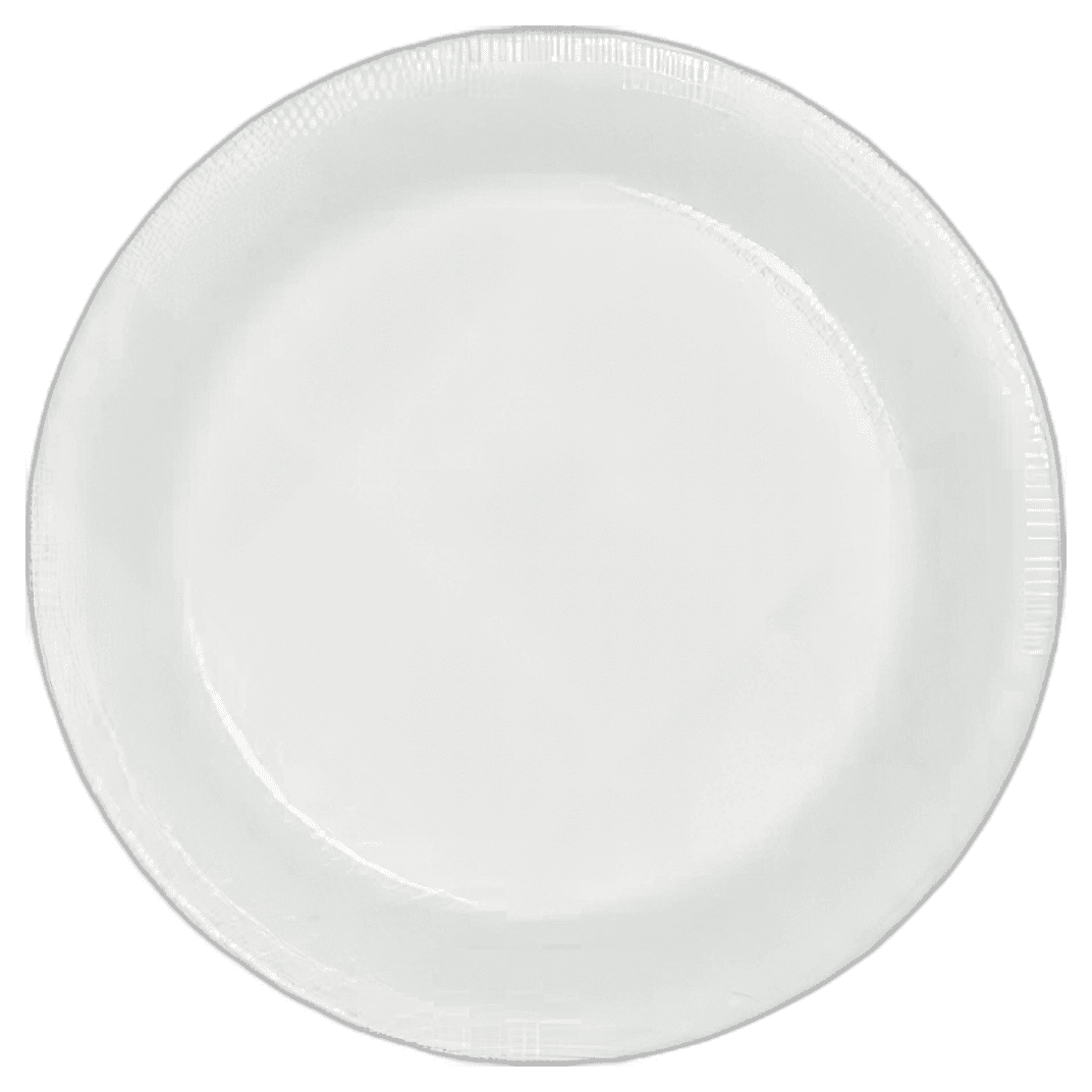 Victoria Bay Plate 10.25 IN Plastic White Round 400/Case