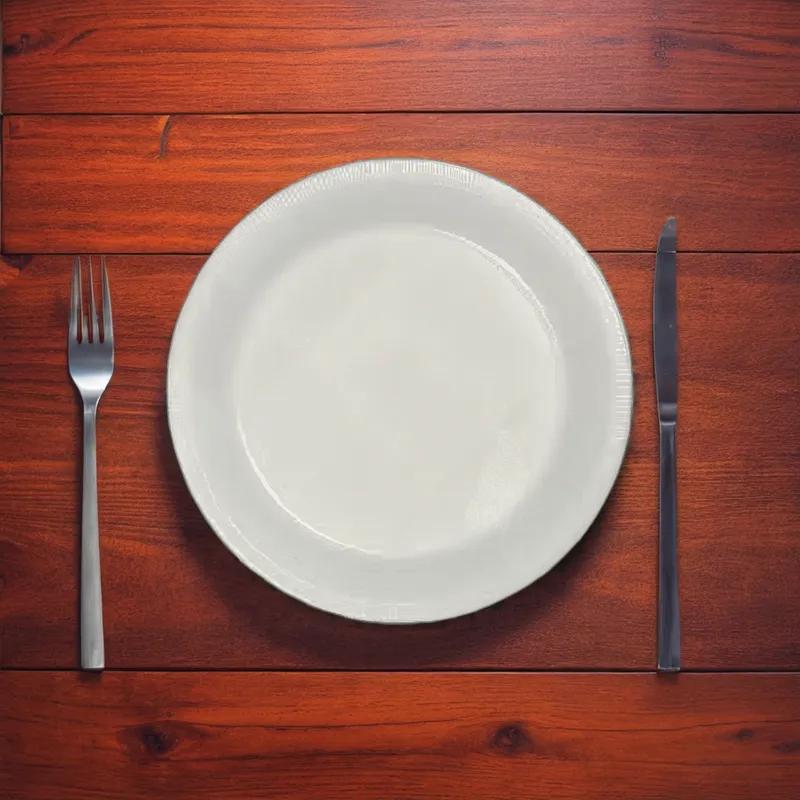 Victoria Bay Plate 10.25 IN Plastic White Round 400/Case