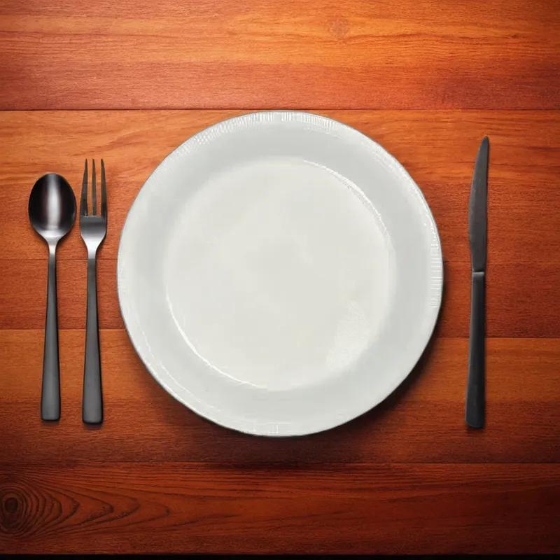 Victoria Bay Plate 10.25 IN Plastic White Round 400/Case