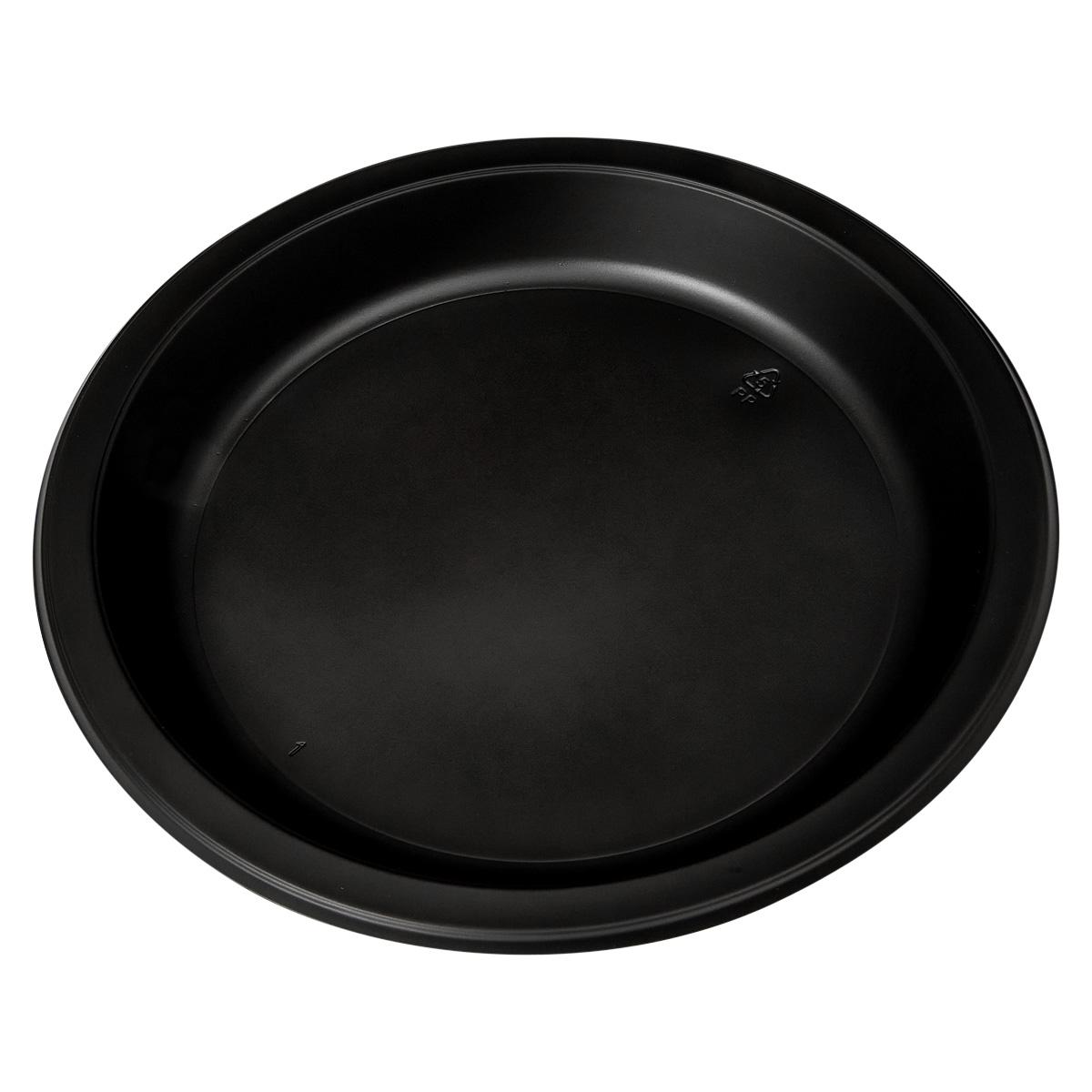 Victoria Bay Plate 10.25 IN Plastic Black Round 400/Case