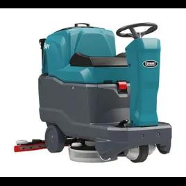 Tennant T581 Commercial Use Floor Scrubber 20IN Teal With 20IN Head On-Board Charger Pad Ride-On 150Ah 1/Each