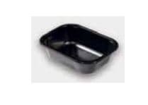 Take-Out Container Base 6.63X5X2.13 IN CPET Rectangle Dual Ovenable 380/Case