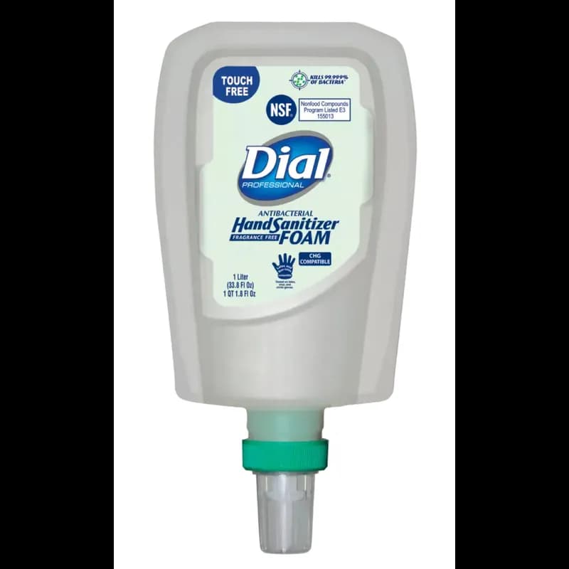 Dial Hand Sanitizer 1 L Antibacterial For FIT® Universal Touch-Free Sanitizer Dispenser 3/Case