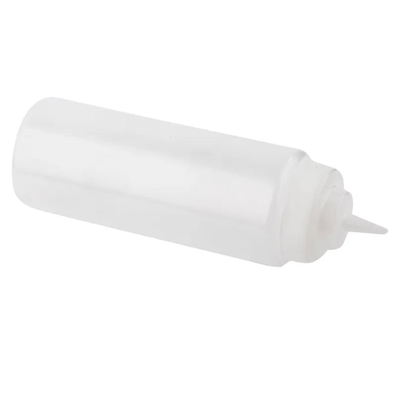 Bottle 32 OZ 3.25X10 IN LDPE Clear Round Wide Mouth Dishwasher Safe 1/Each