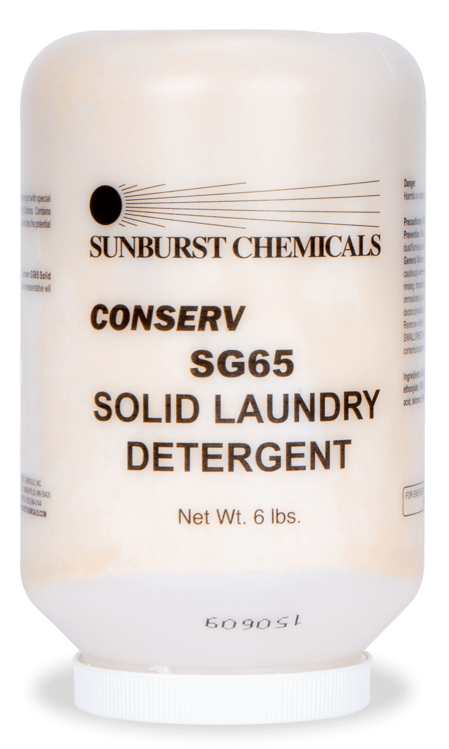 Conserv Laundry Detergent 6 LB Solid 2/Case