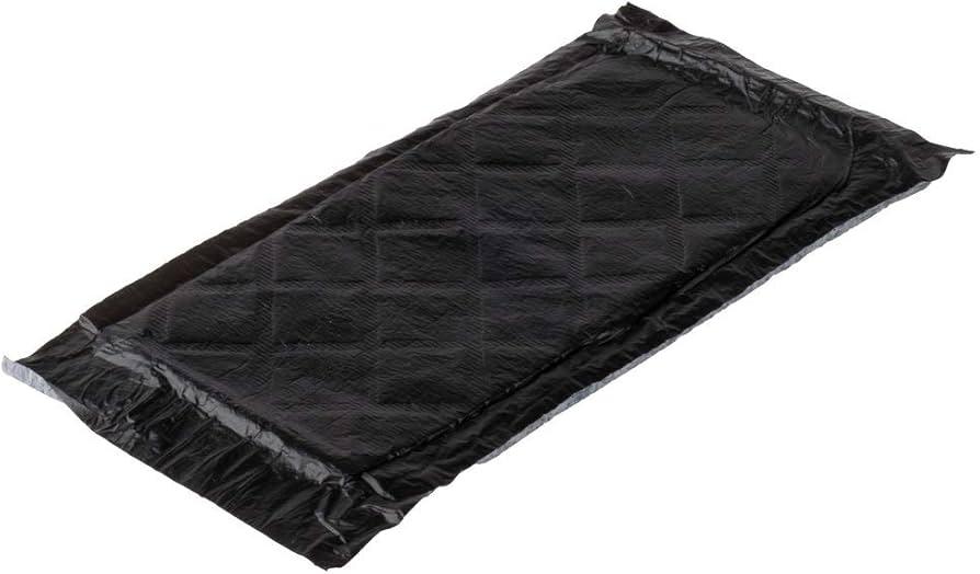 Xtendapak Meat Pad 4X7 IN Black 40GM 1000/Case