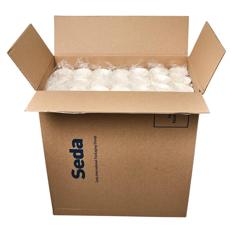 Hot Cup 8 OZ Double Wall Poly-Coated Paper White Round 728/Case