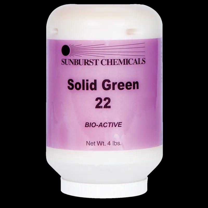 Solid Green 22 Cleaner & Degreaser Drain Treatment 4 LB 1/Case