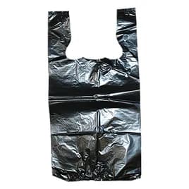 Victoria Bay Bag 1/8 Plastic Black T-Sack 460/Case
