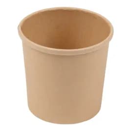 Food Container 12 OZ Kraft Bulk 25 Count/Pack 20 Packs/Case 500 Count/Case