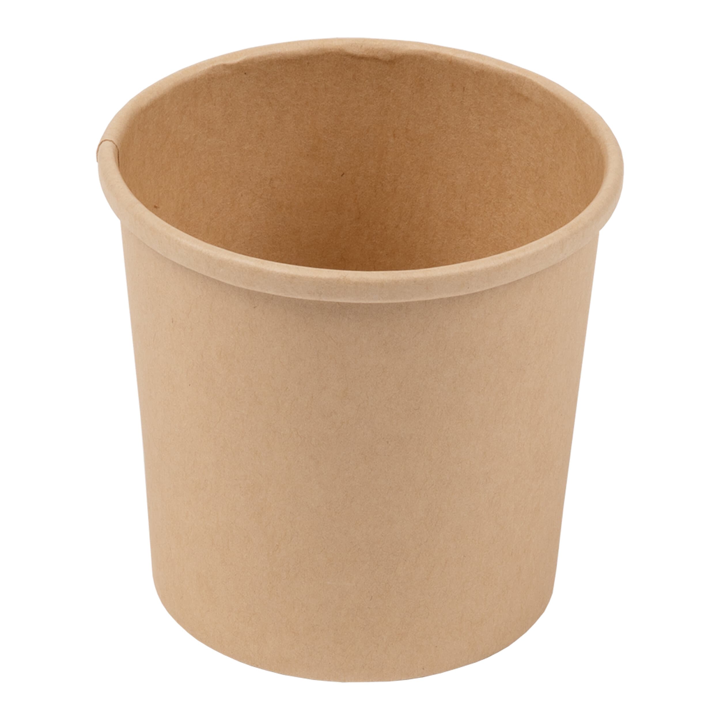 Food Container 12 OZ Kraft Bulk 25 Count/Pack 20 Packs/Case 500 Count/Case