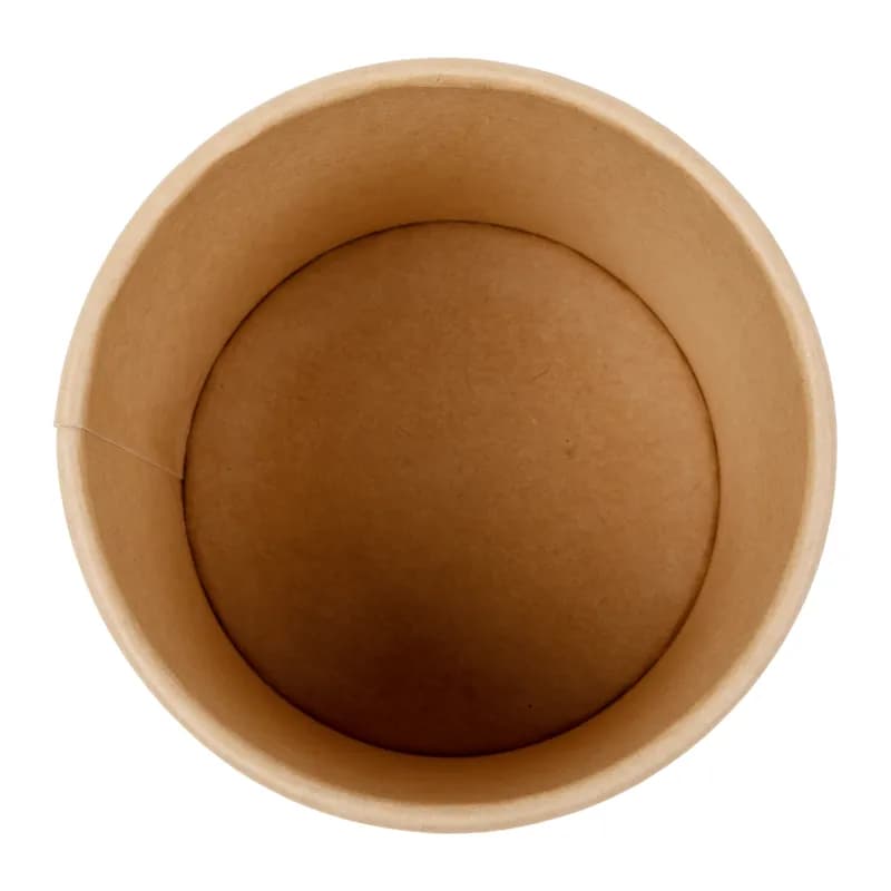 Food Container 12 OZ Kraft Bulk 25 Count/Pack 20 Packs/Case 500 Count/Case