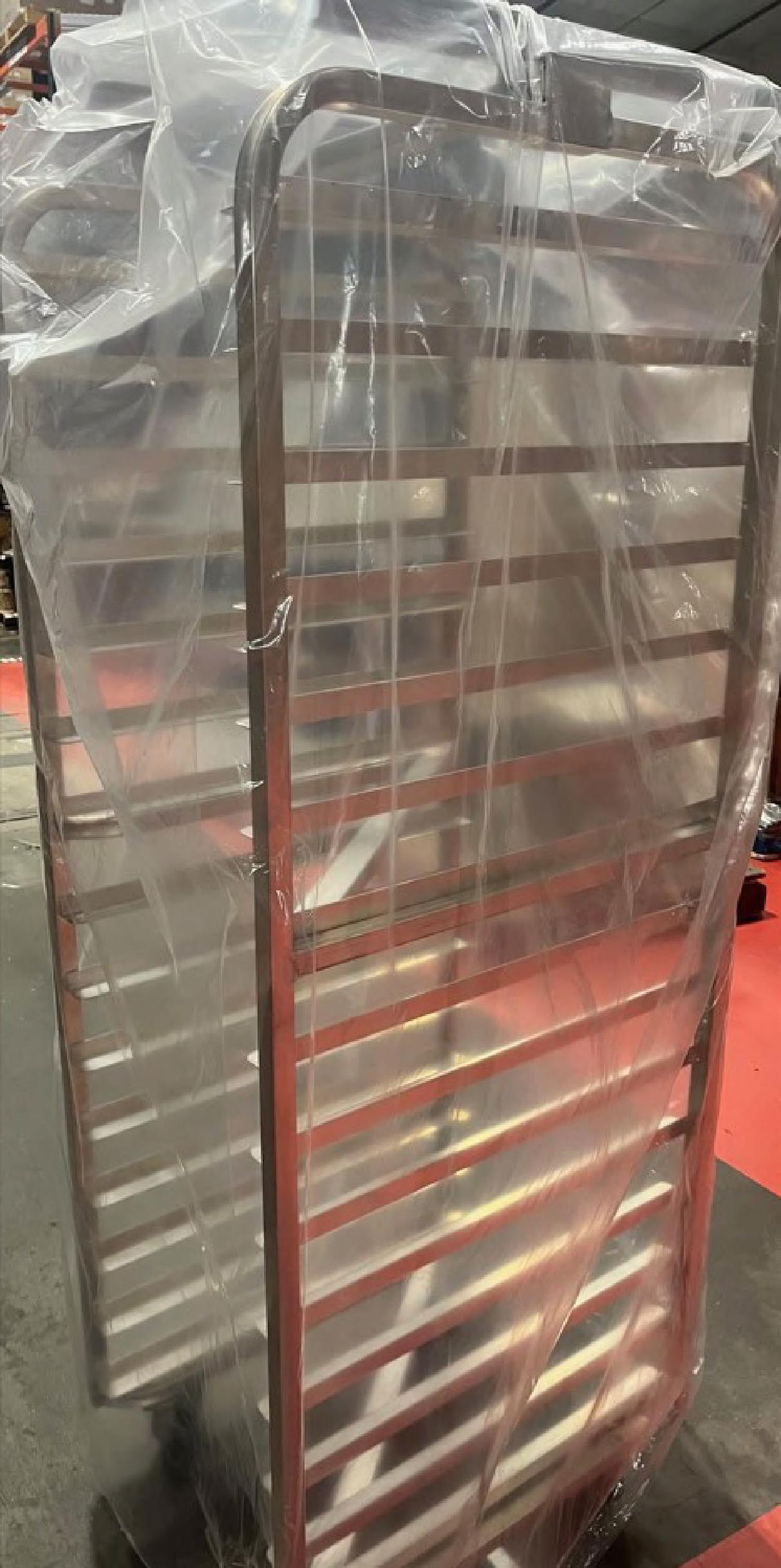 Rack Cover 30X24X75 IN PE Clear 1.5MIL 50/Case