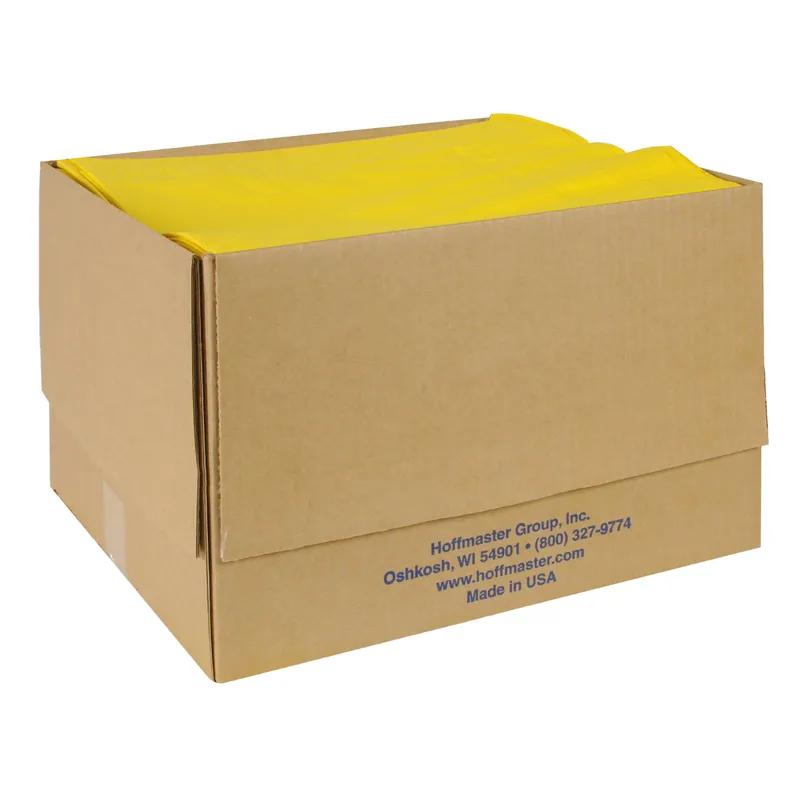 Table Cover 54X108 IN Tissue Paper Yellow 25/Case