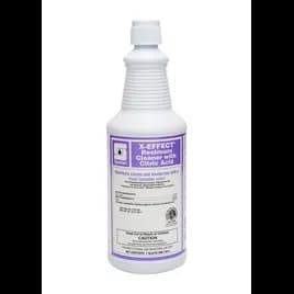 X-EFFECT® Restroom Cleaner with Citric Acid Lavender 1 QT Acidic RTU 12/Case
