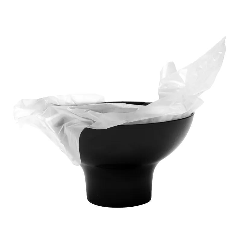 Serving Bowl Black Round Pedestal 24/Case