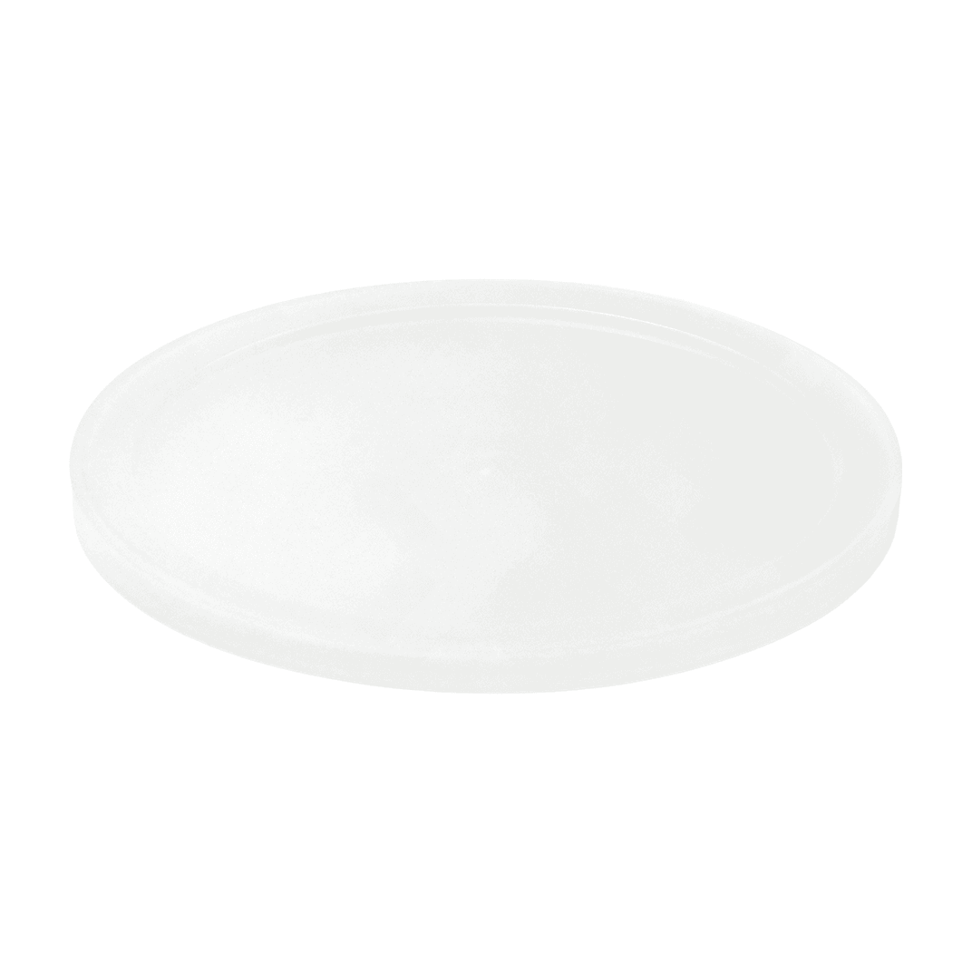Lid Flat Plastic For Container Base 400/Case