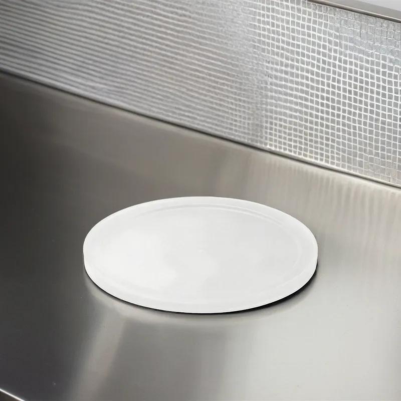 Lid Flat Plastic For Container Base 400/Case