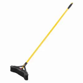 Maximizer™ Push Broom 58X18 IN Black Yellow PP With Supporting Yoke 1/Each