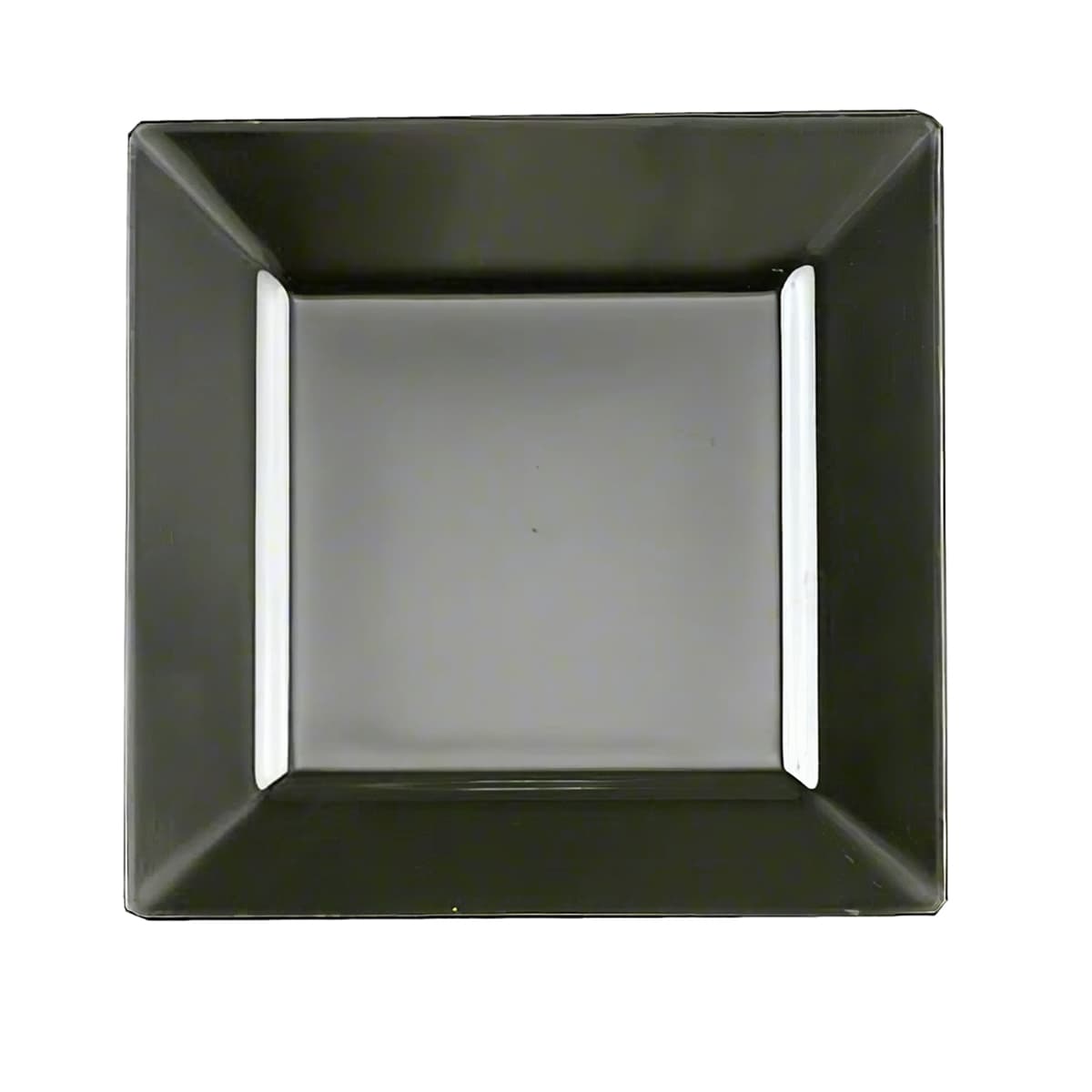 Salad Plate 8 IN Black Square 120/Case