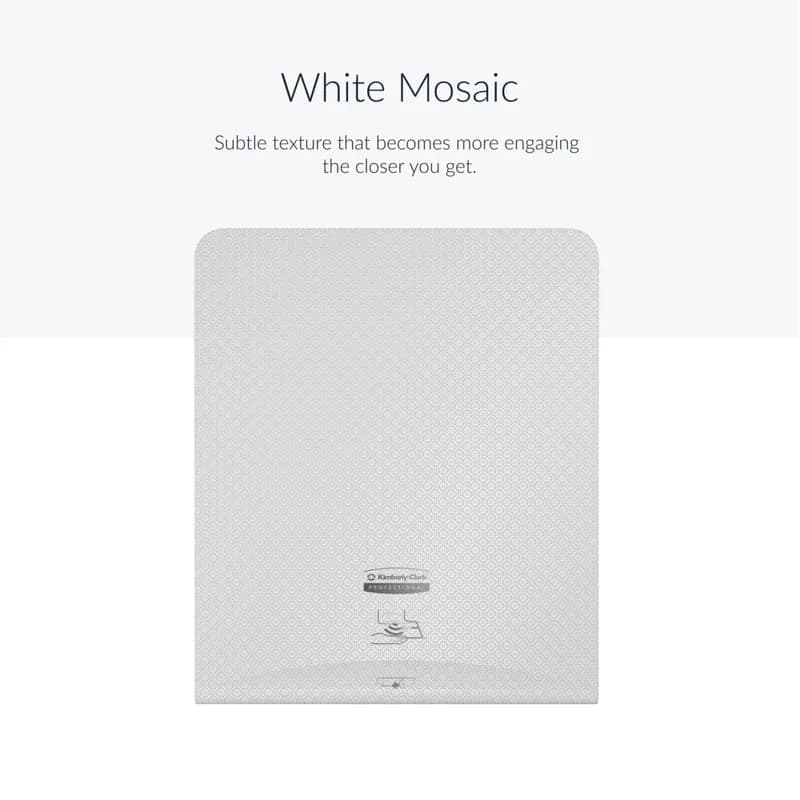 Kimberly-Clark Professional ICON™ Face Plate Plastic White Mosaic 1/Each