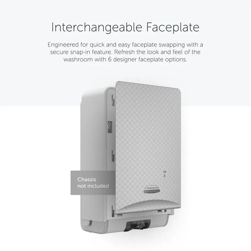 Kimberly-Clark Professional Soap Dispenser 1.500X7.000X10.062 IN Silver Mosaic Plastic Touchless With Faceplate 1/Each