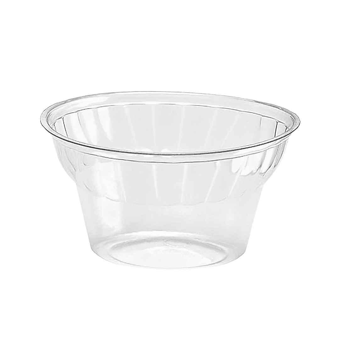 WNA Classic Dessert Dessert Container Base 5 OZ PET Clear Round 1000/Case