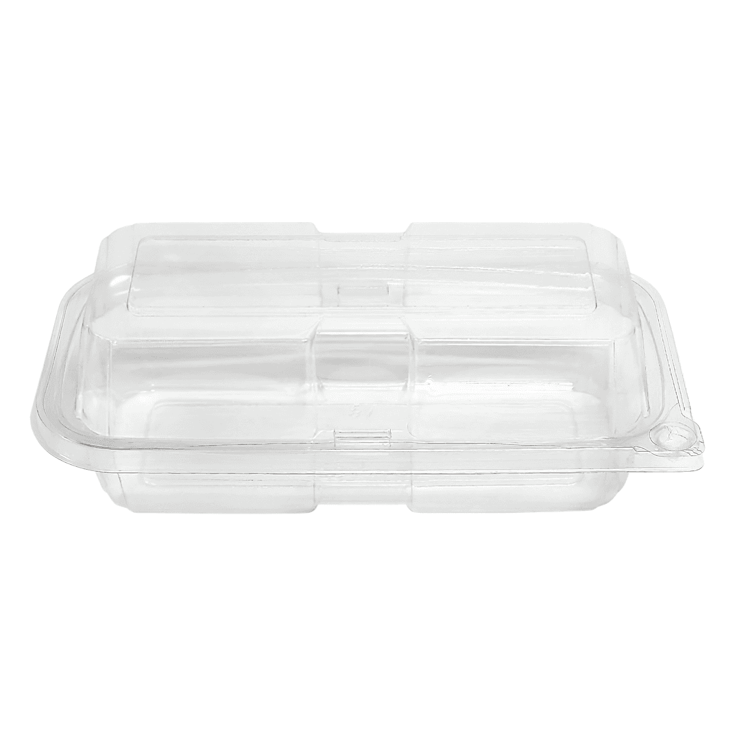 Hoagie & Sub Take-Out Container Hinged Plastic Tamper-Evident 232/Case