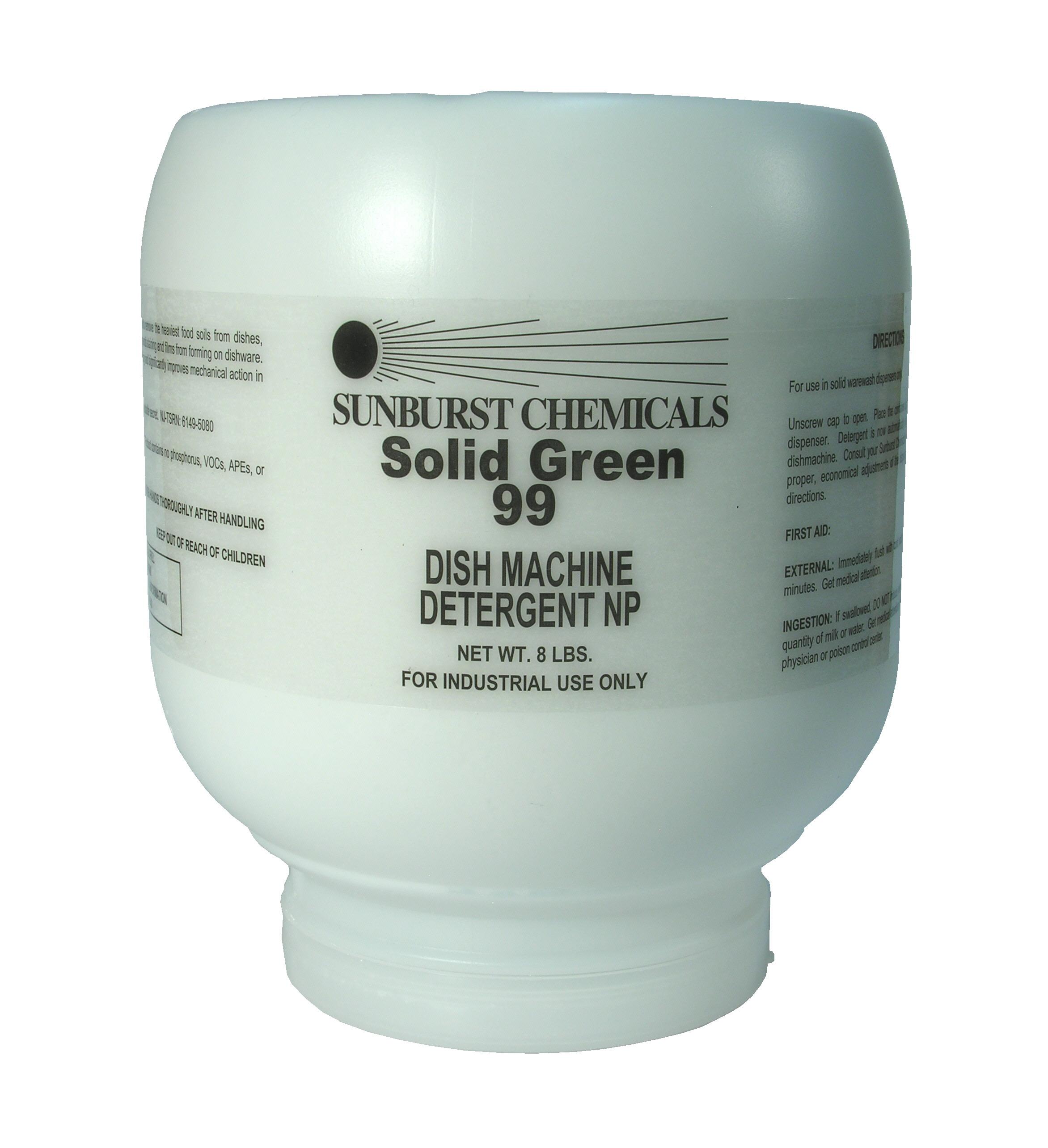 Dishmachine Detergent 8 LB Solid 4/Case