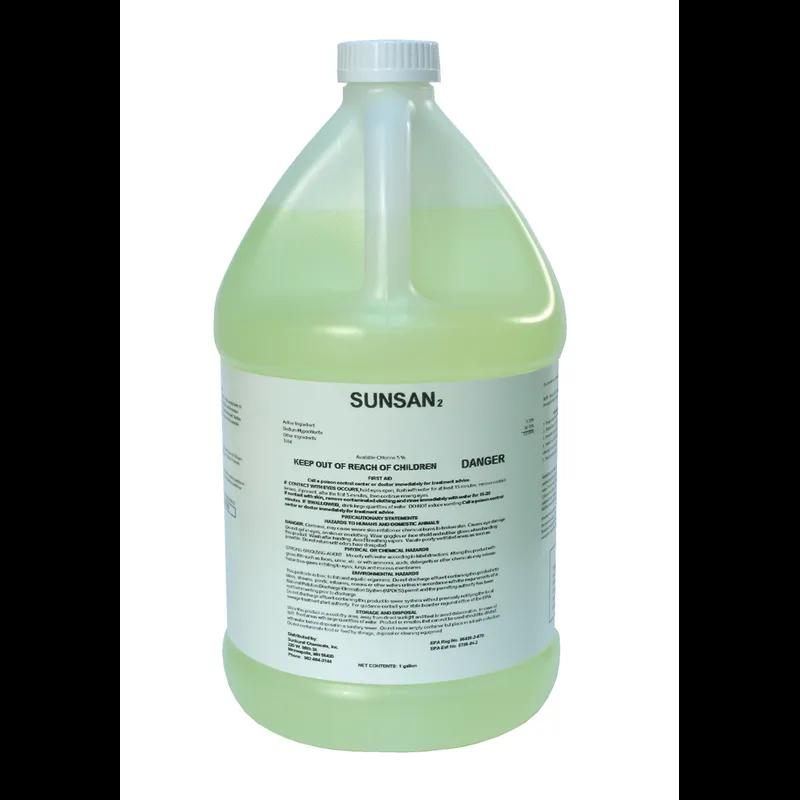 Dishmachine Sanitizer 1 GAL Liquid Low Temperature 4/Case