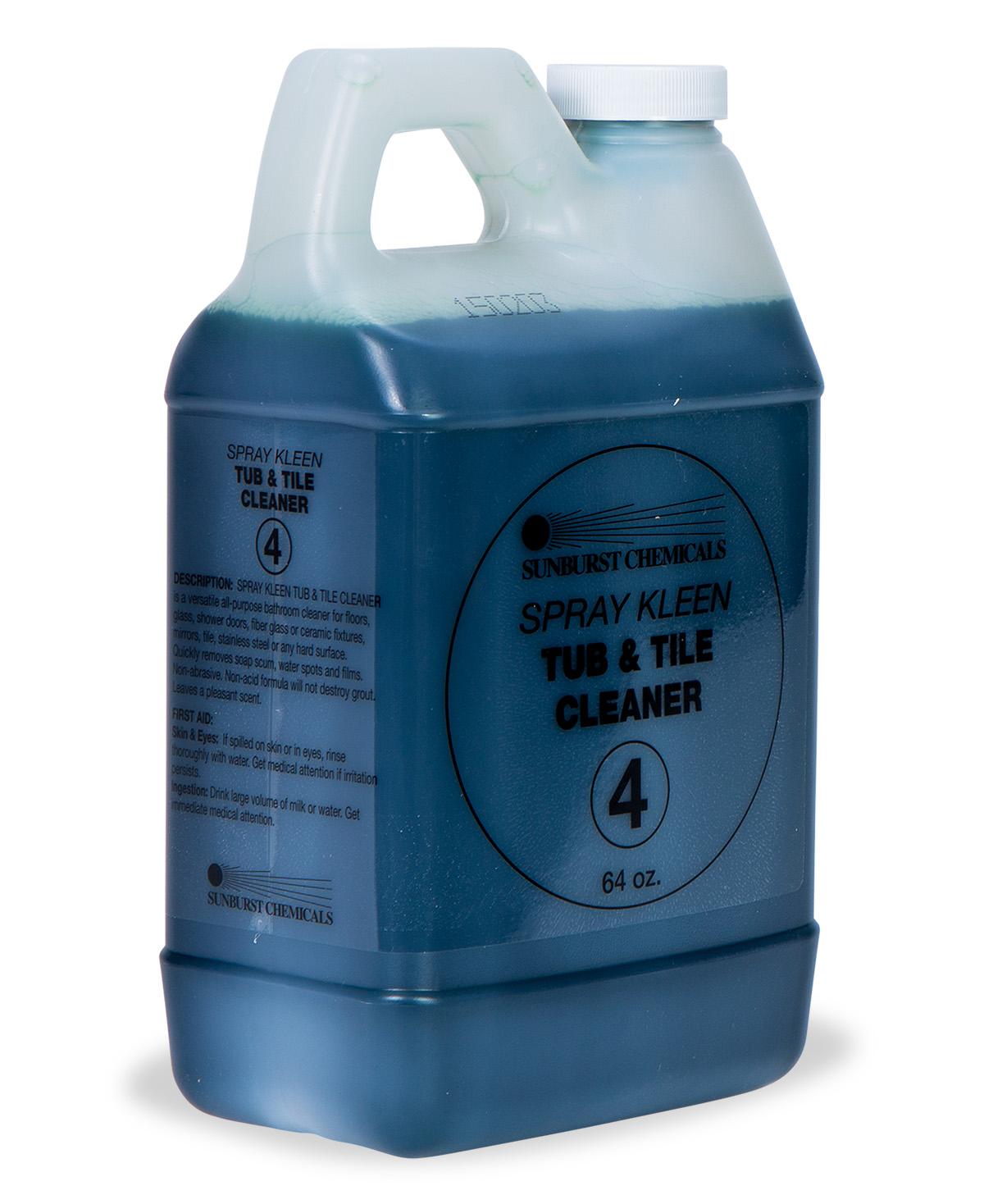 Spray Kleen Tub & Tile Cleaner 64 OZ Non-Acid 2/Case