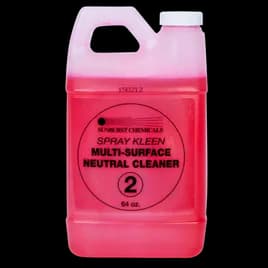Spray Kleen Neutral Cleaner 64 OZ Multi-Surface 2/Case
