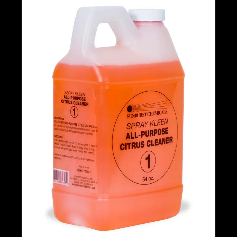 Spray Kleen All Purpose Cleaner Degreaser 64 OZ Liquid 2/Case