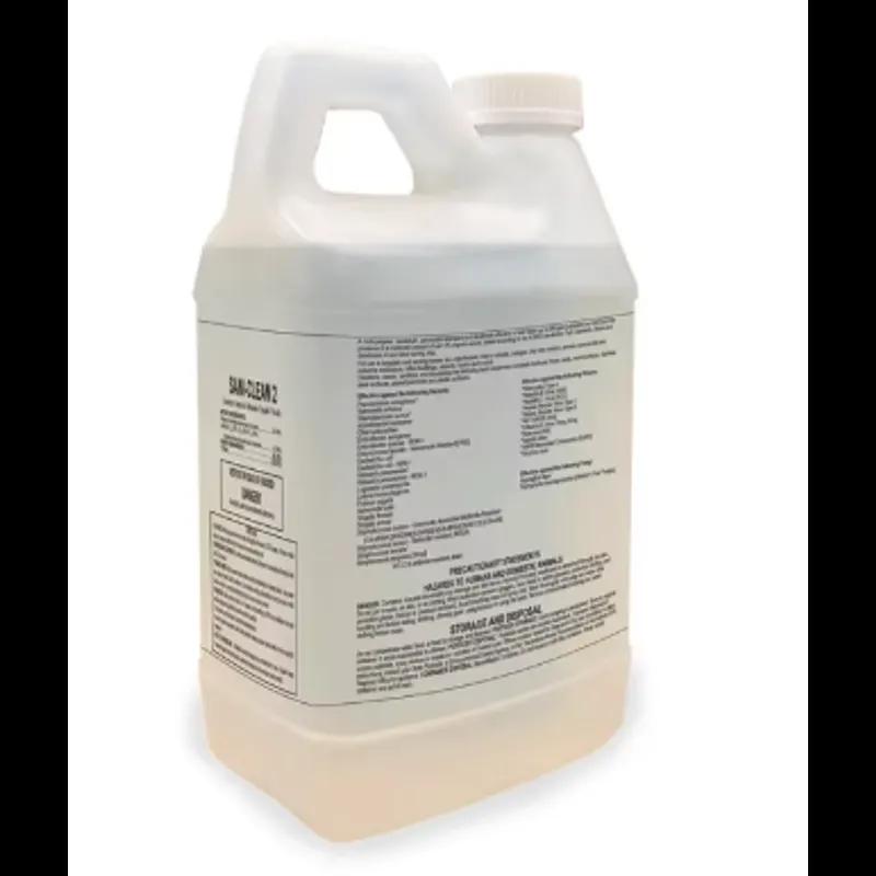 Sani-Clean 2 Disinfectant Germicidal Detergent Deodorizer 64 OZ Liquid Multi-Purpose 2/Case