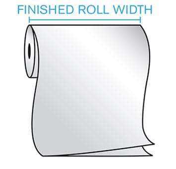 Laddawn® Wipe 36IN X300FT Paper White C-Fold Sheet Green Print 1/Roll