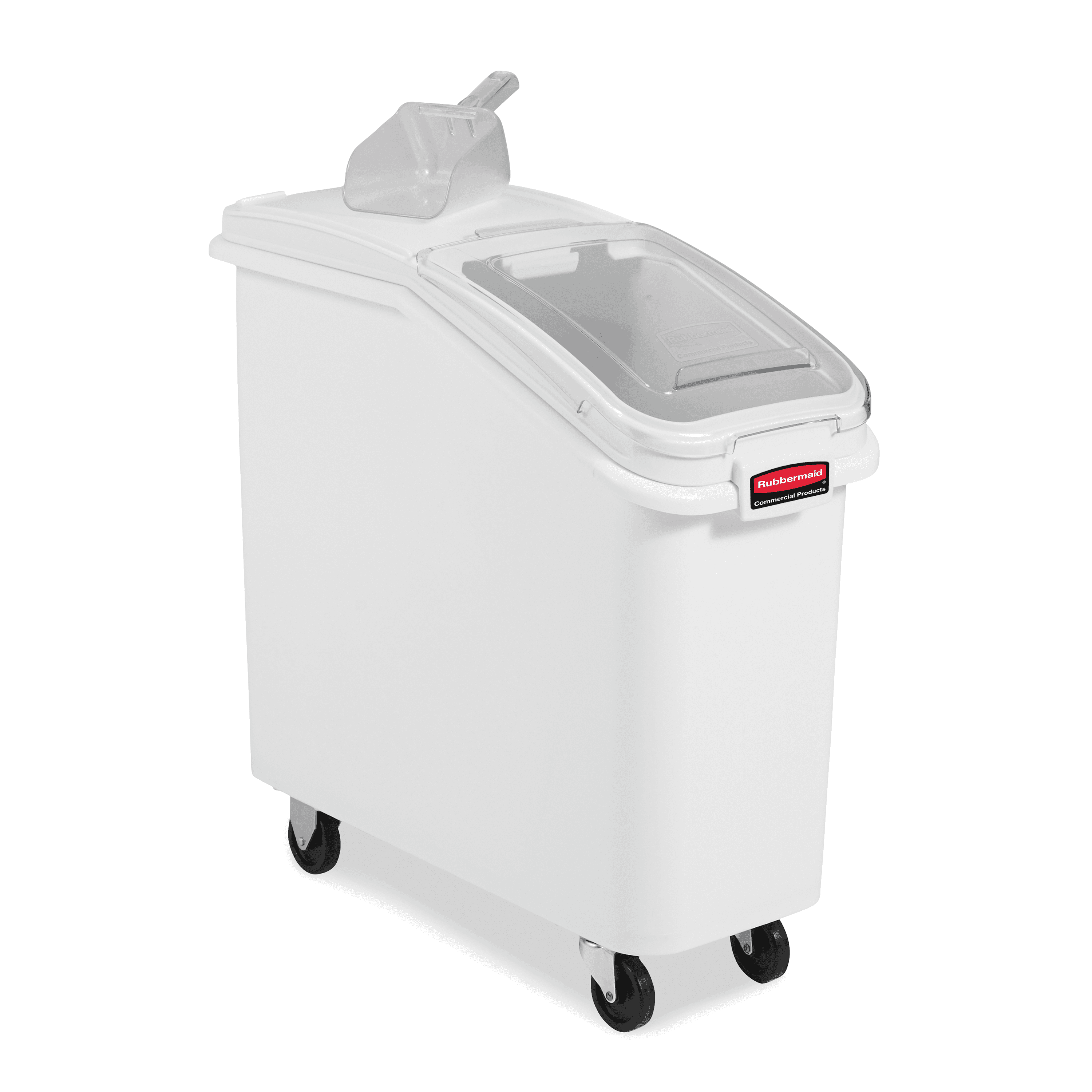 ProSave® Ingredient Bin 29.25X13.13X28.00 IN 400 Cup White Rectangle PP PC With 32 OZ Scoop 1/Each