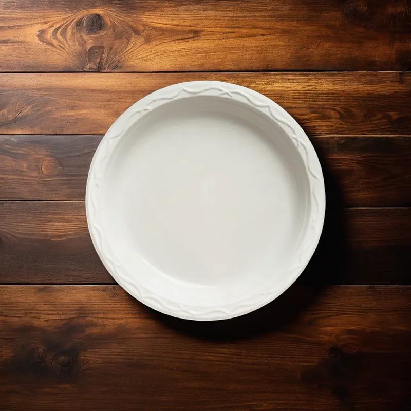 Plate 10 IN PS White Heavy Duty 500/Case