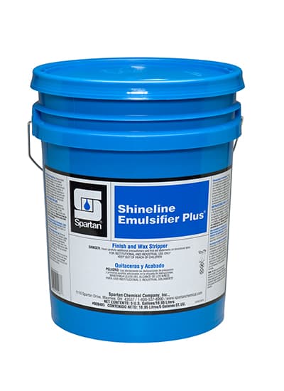 Shineline® Emulsifier Plus® Fresh Scent Floor Stripper 5 GAL Floor Alkaline Concentrate 1/Pail