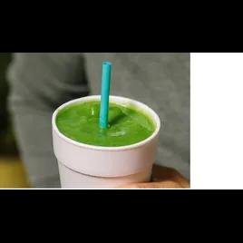 phade® Giant Straw 8.5 IN Teal Wrapped 300 Count/Pack 4 Packs/Case 1200 Count/Case