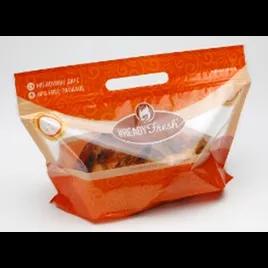 Rotisserie Chicken Bag Medium (MED) 12.75X5.5X8 IN PET CPP #Readyfresh FDA Compliant Bottom Gusset 250/Case