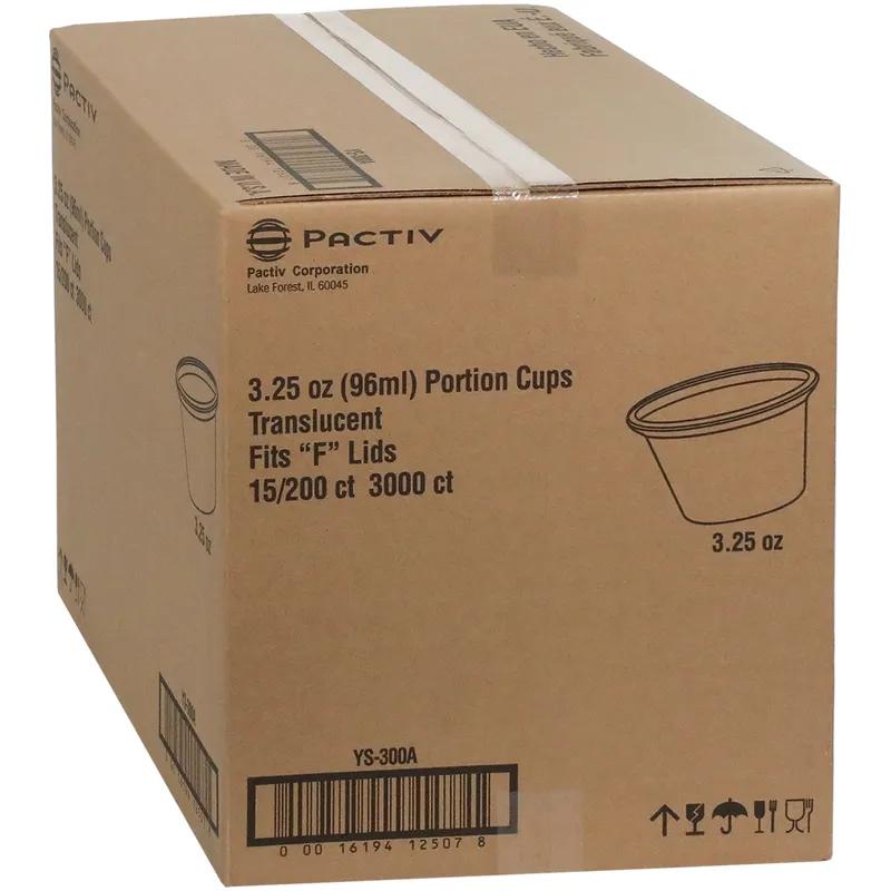 Souffle & Portion Cup 3.3 OZ HIPS Translucent 3000/Case