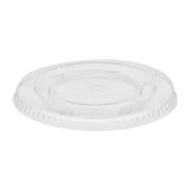 EarthChoice® Lid PLA Clear For 2 OZ Portion Cup 2400/Case