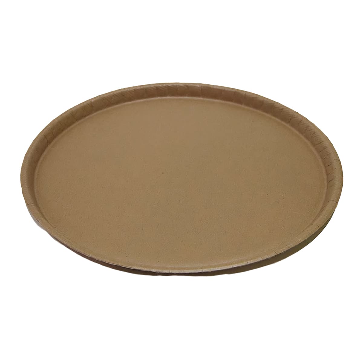 Catering Tray 18 IN Paper Kraft Round 50/Case