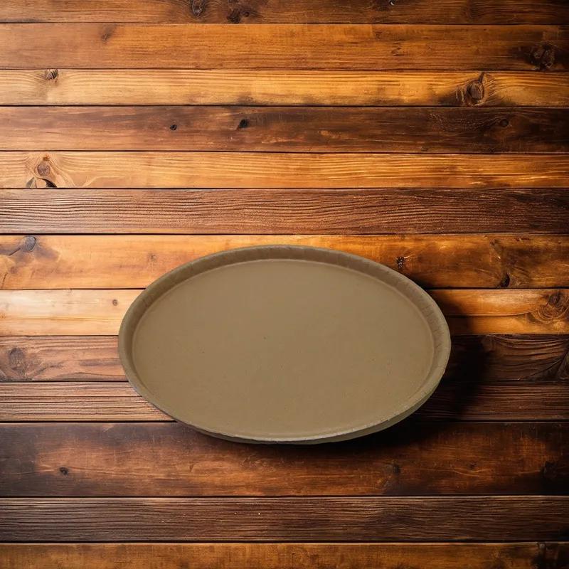 Catering Tray 18 IN Paper Kraft Round 50/Case