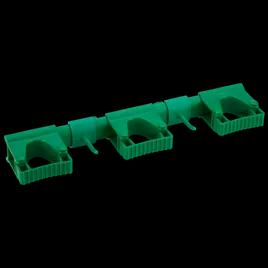 Vikan® Hi-Flex Wall Bracket System 16.5 IN Green PP Rubber Polyamide Hygienic 1/Each