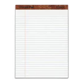 Legal Pad 8.5X11.75 IN White Wide Rule Perforated 12/Dozen