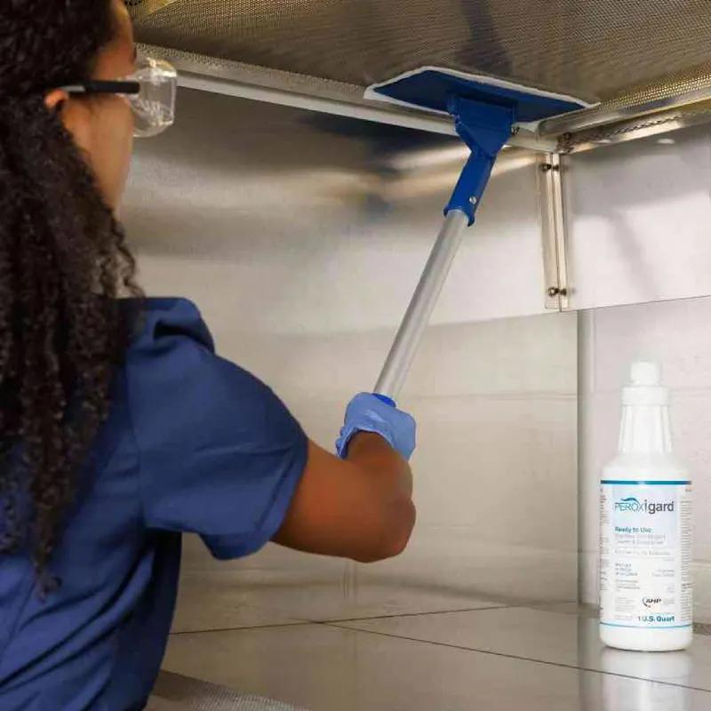 Premira® Portables Mop Pad 5X19 IN Microfiber Kit Saturate On Demand 10 Count/Bag 28 Bags/Case