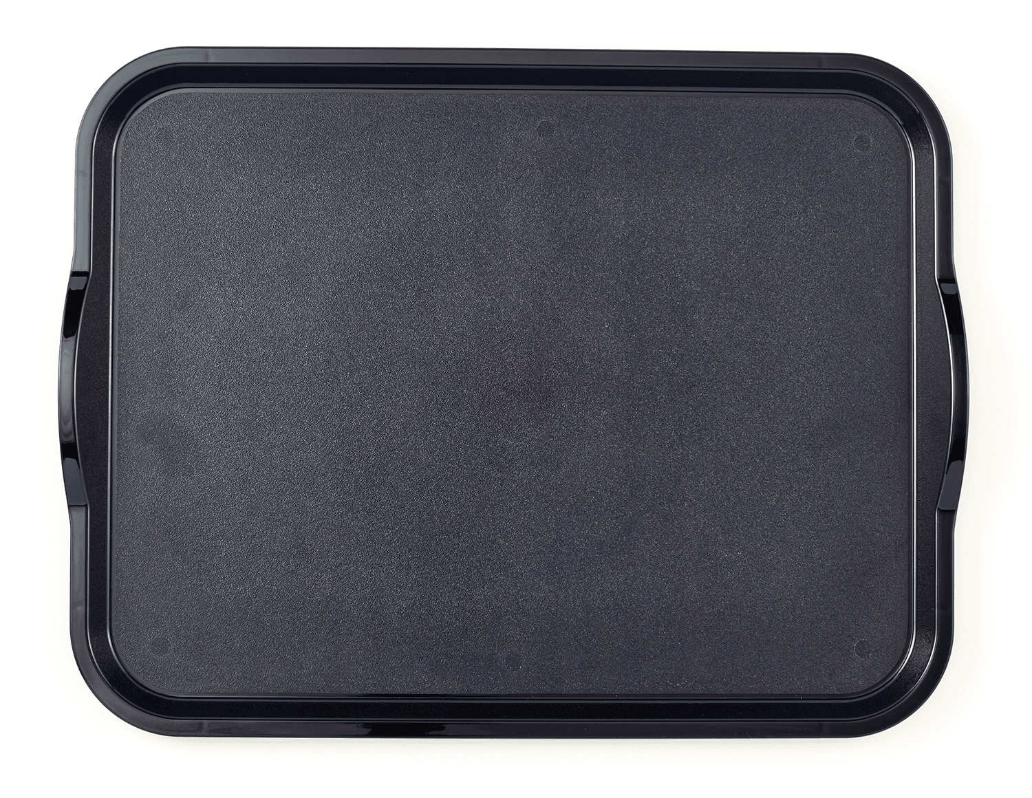 Camwear® Cafeteria Tray 15X20 IN Black Non-Skid With Handles Dishwasher Safe 12/Case